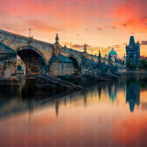 Timeless Crossing – Charles Bridge at Sunrise