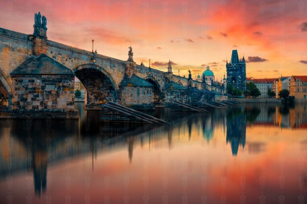 Timeless Crossing – Charles Bridge at Sunrise