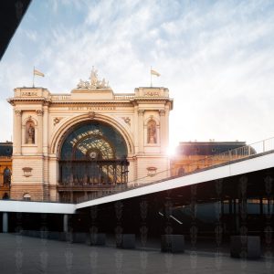 Fine Art Print – Modern Meets Classic - Keleti Railway Station, Budapest