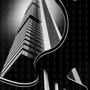 Monochrome Majesty: Cepsa Tower, Madrid