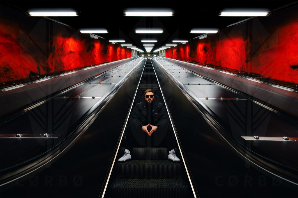 Fine Art Print – The Descent – Solna Centrum Station