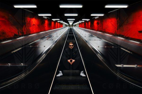 Fine Art Print – The Descent – Solna Centrum Station