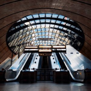 Way Out Through the Future – Canary Wharf Station