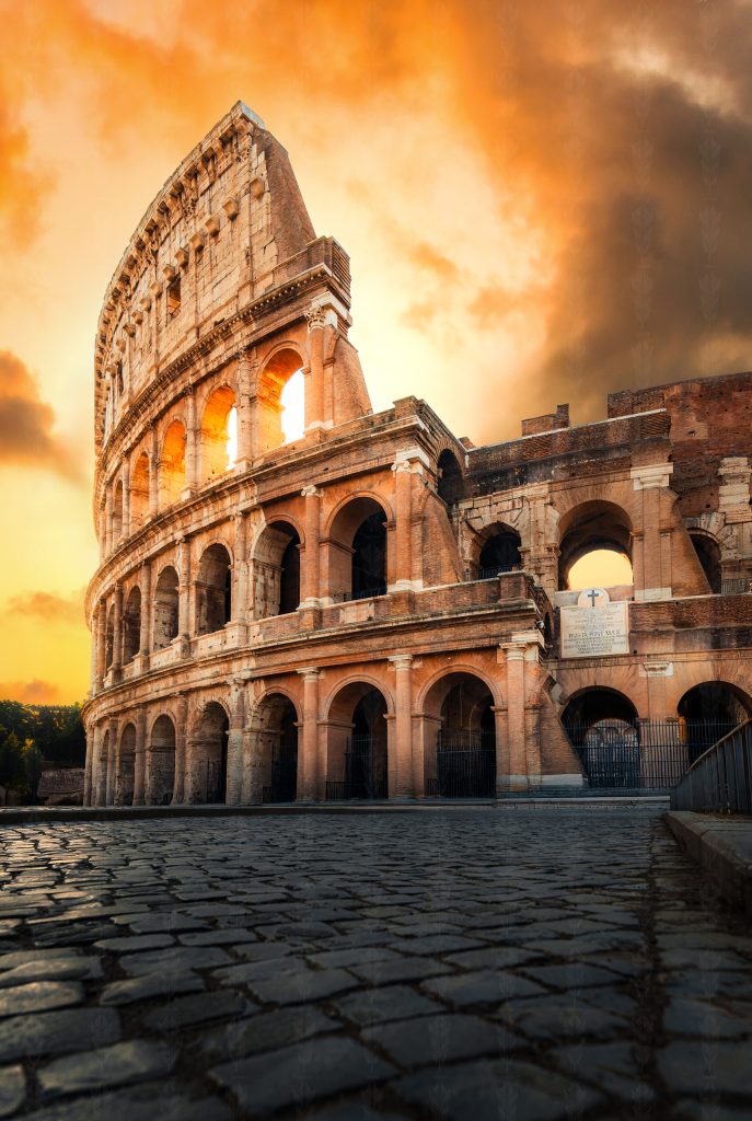 Empire at Dusk – The Colosseum, Rome