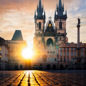 The Light Before the Hour – Church of Our Lady before Týn, Prague
