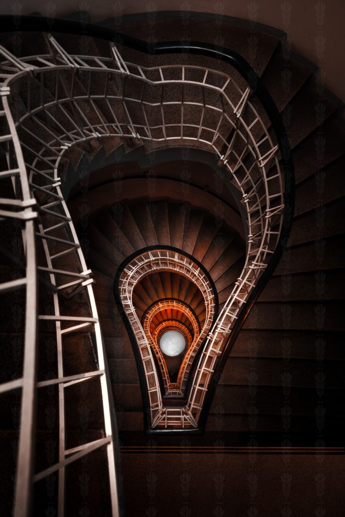 The Idea in Stone – Lightbulb Staircase, Prague