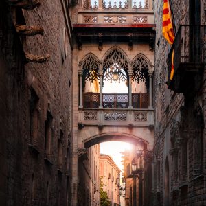 The Bridge of Shadows – Pont del Bisbe, Barcelona