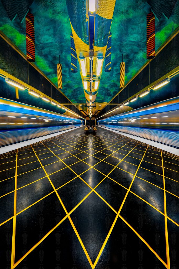 The Grid Beneath – Huvudsta Station, Stockholm