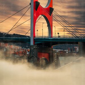 The Gate of Mist – La Salve Bridge, Bilbao