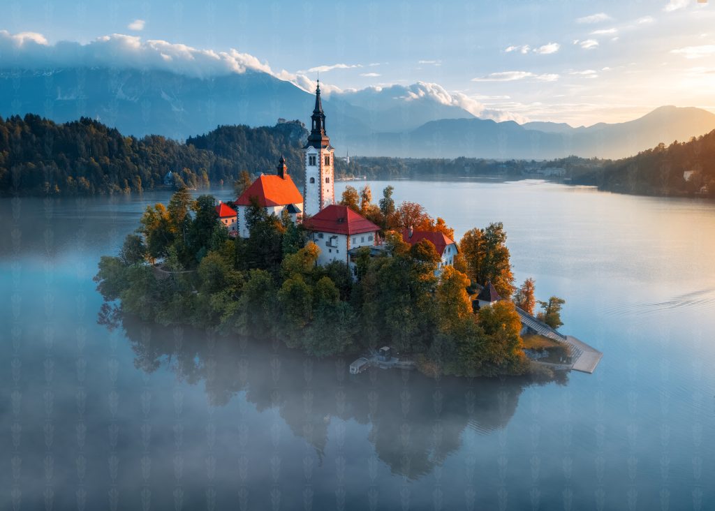 Sanctuary in the Mist – Lake Bled, Slovenia