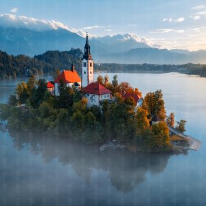 Sanctuary in the Mist – Lake Bled, Slovenia