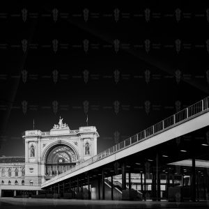 Keleti in Negative Space – Keleti Railway Station, Budapest