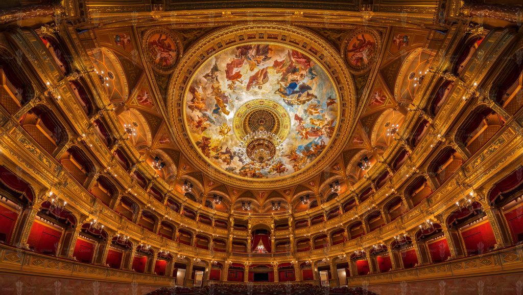 The Golden Vault – Opera House Auditorium, Budapest