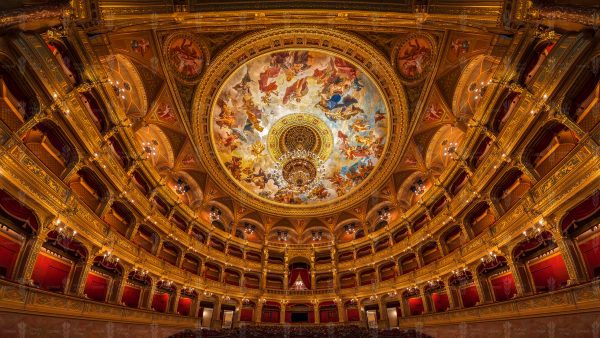 The Golden Vault – Opera House Auditorium, Budapest