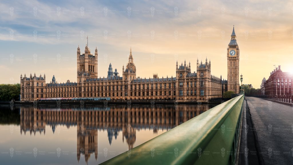 The Green Line to Time – Palace of Westminster, London