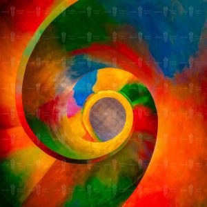 Spiral Spectrum – HAB (Hungarian Art and Business) Staircase, Budapest