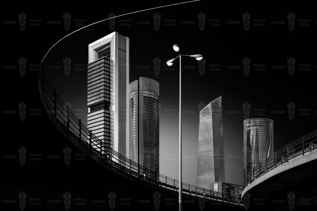 Curved Ascent – Cuatro Torres, Madrid