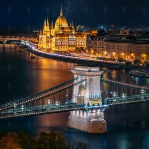 River of Light – Parliament and Chain Bridge, Budapest