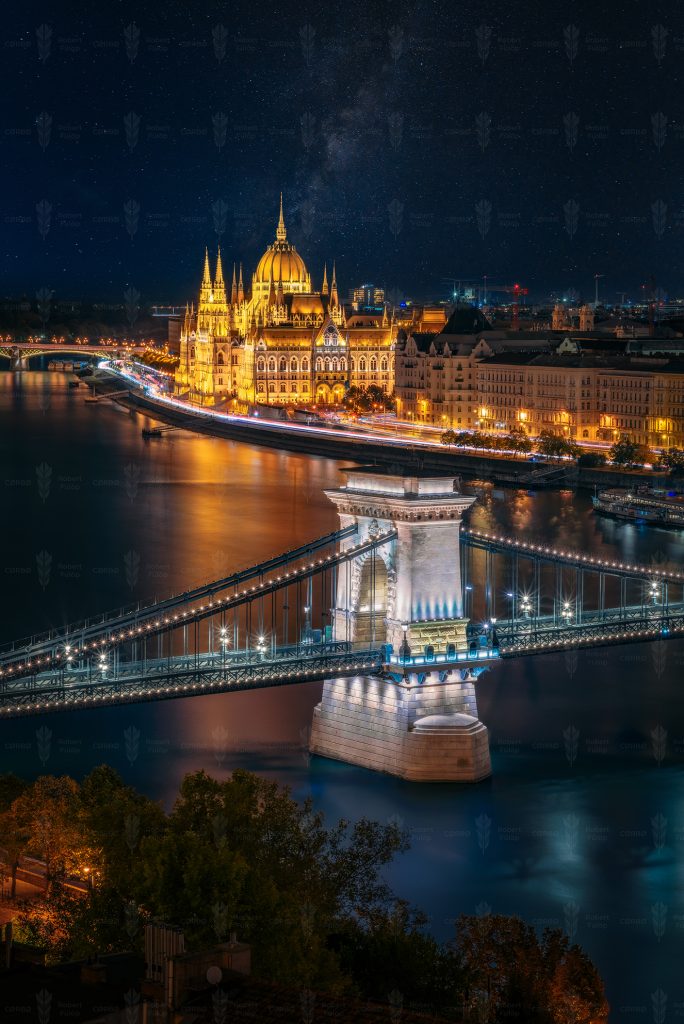 River of Light – Parliament and Chain Bridge, Budapest